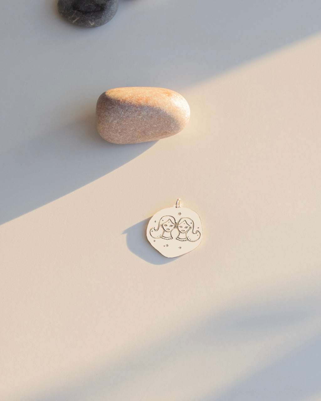 İKİZLER BURÇ SEMBOL GÜMÜŞ KOLYE