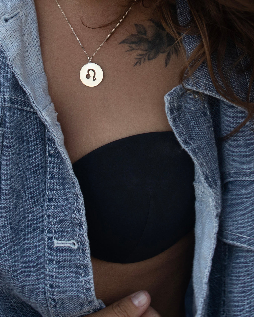 BURÇ GÜMÜŞ KOLYE