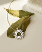 GÜNEŞ ZODYAK GÜMÜŞ KOLYE