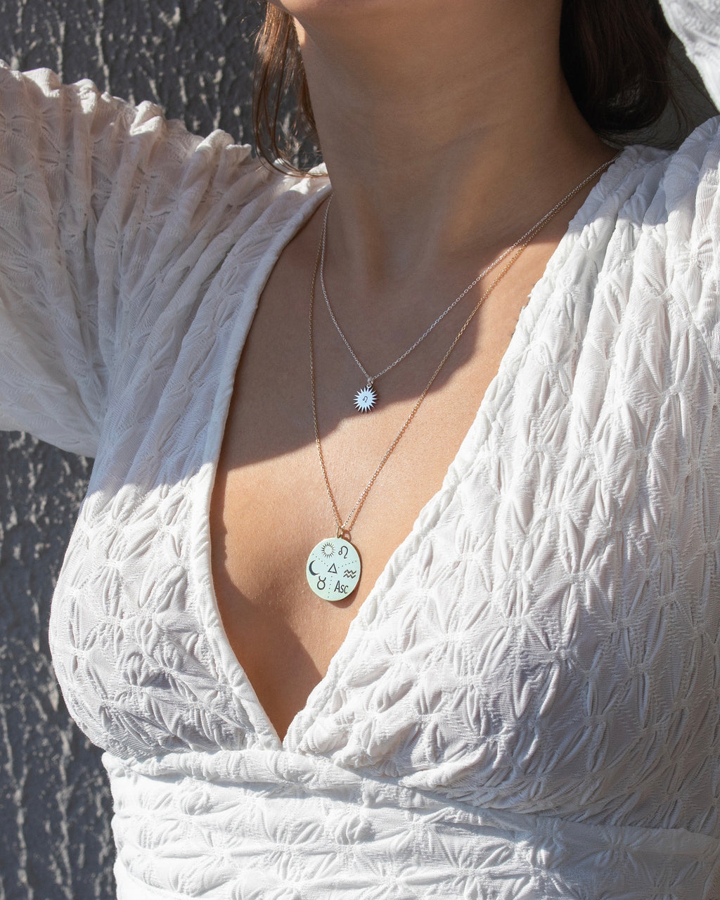 GÜNEŞ GÜMÜŞ KOLYE