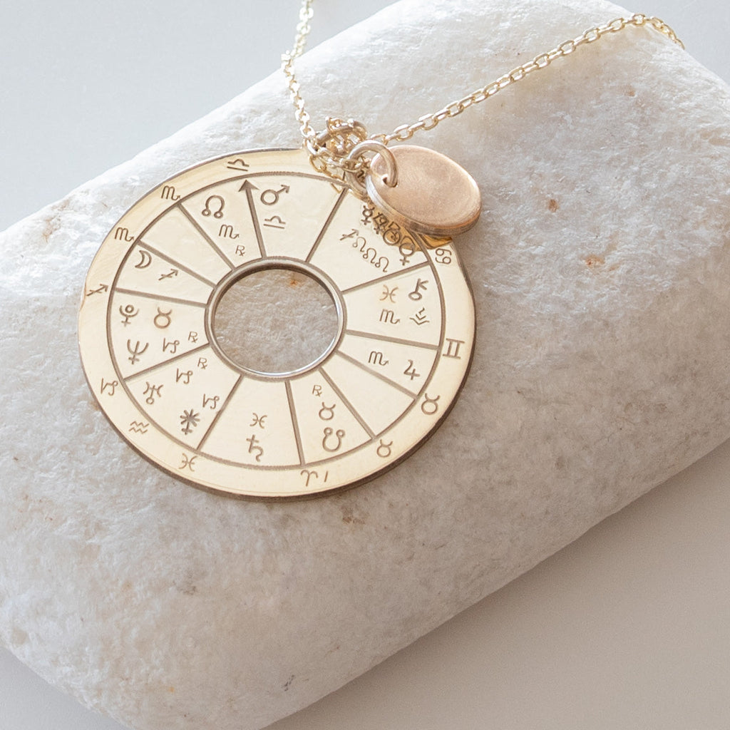 DOĞUM HARİTASI GÜMÜŞ KOLYE HALKALI