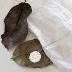 DOĞUM HARİTASI GÜMÜŞ KOLYE ÇİFT TARAFLI