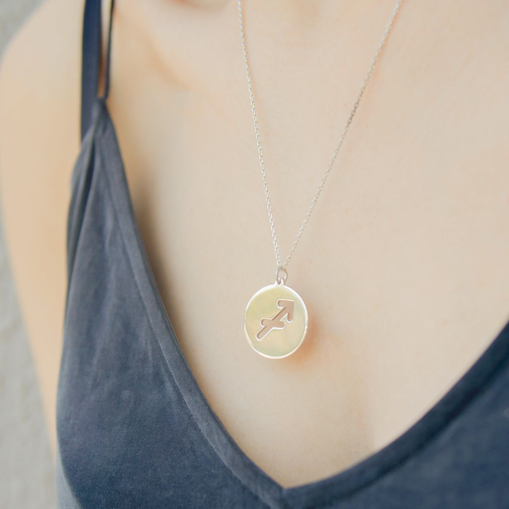 BURÇ GÜMÜŞ KOLYE