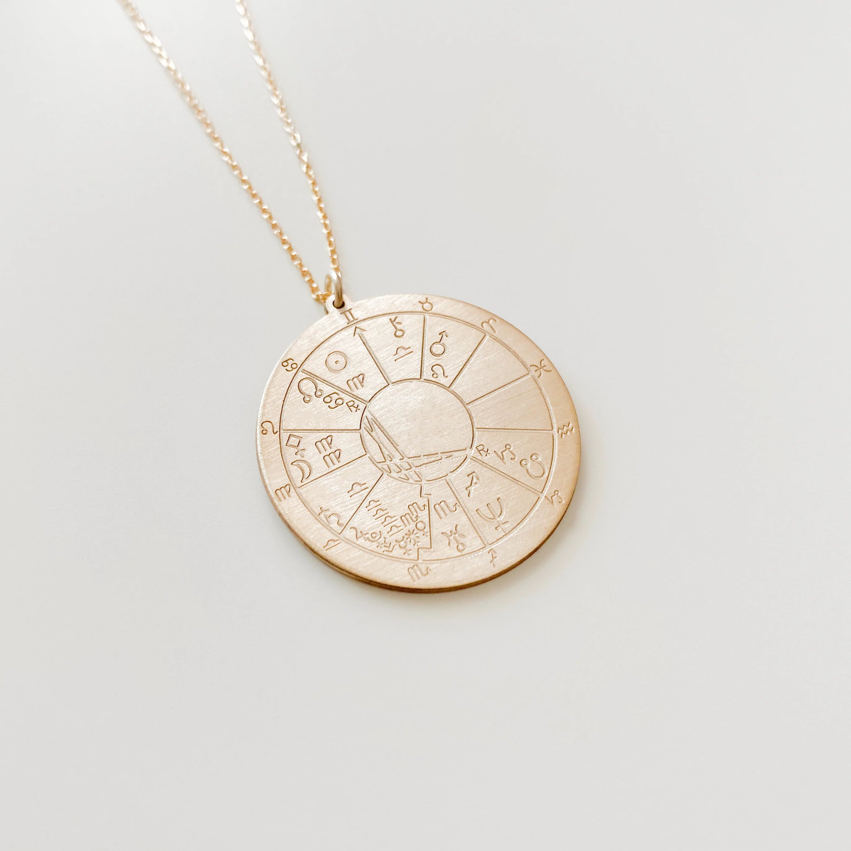 DOĞUM HARİTASI GÜMÜŞ KOLYE ÇİFT TARAFLI