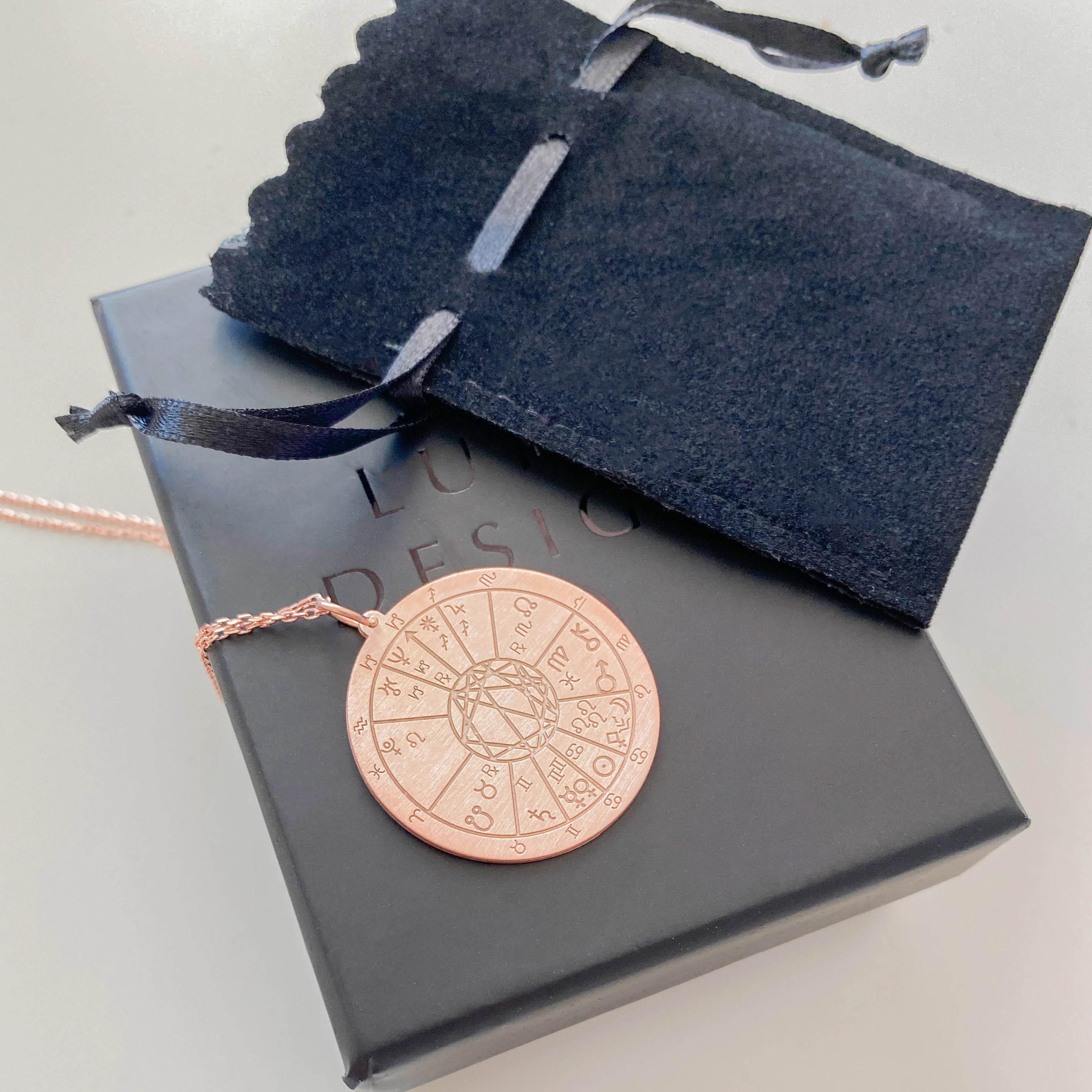 DOĞUM HARİTASI GÜMÜŞ KOLYE ÇİFT TARAFLI