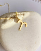 BURÇ SEMBOL GÜMÜŞ KOLYE