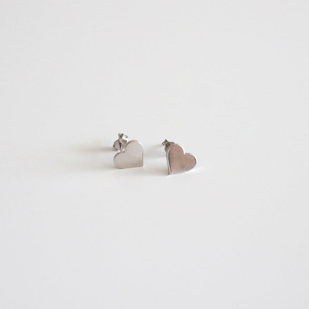 HEART GÜMÜŞ KÜPE