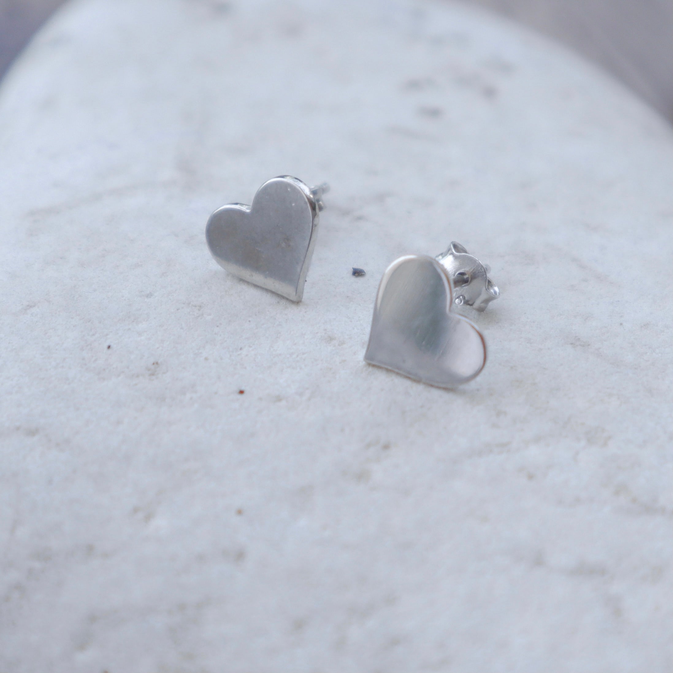 HEART GÜMÜŞ KÜPE