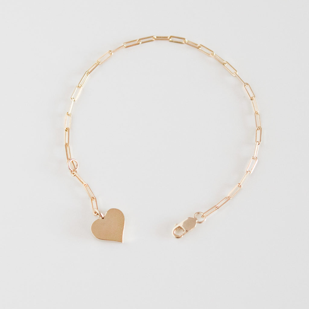 HEART GÜMÜŞ BİLEKLİK