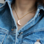 MOONLIGHT GÜMÜŞ KOLYE