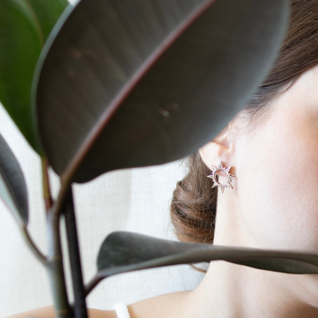 SUNSET GÜMÜŞ KÜPE