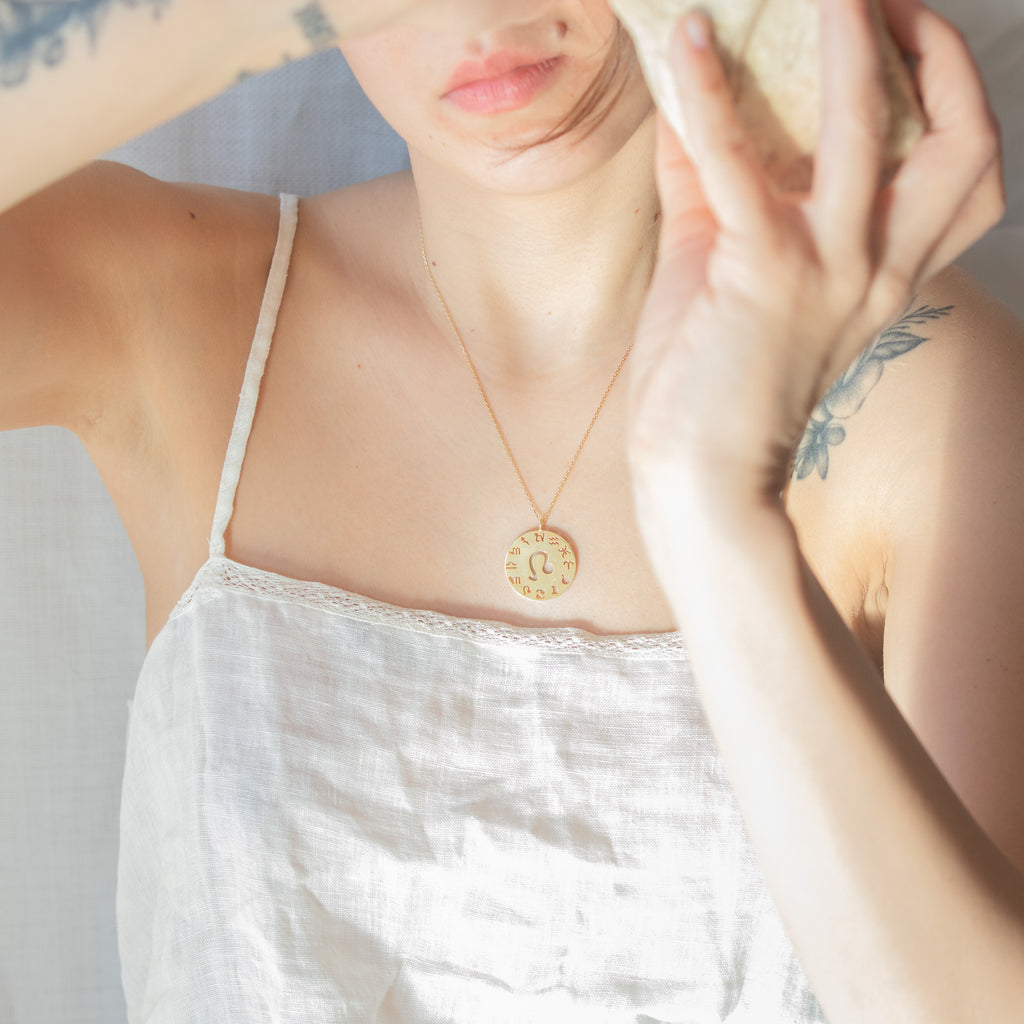 ASTROLOJİ DOĞUM HARİTASI GÜMÜŞ KOLYE