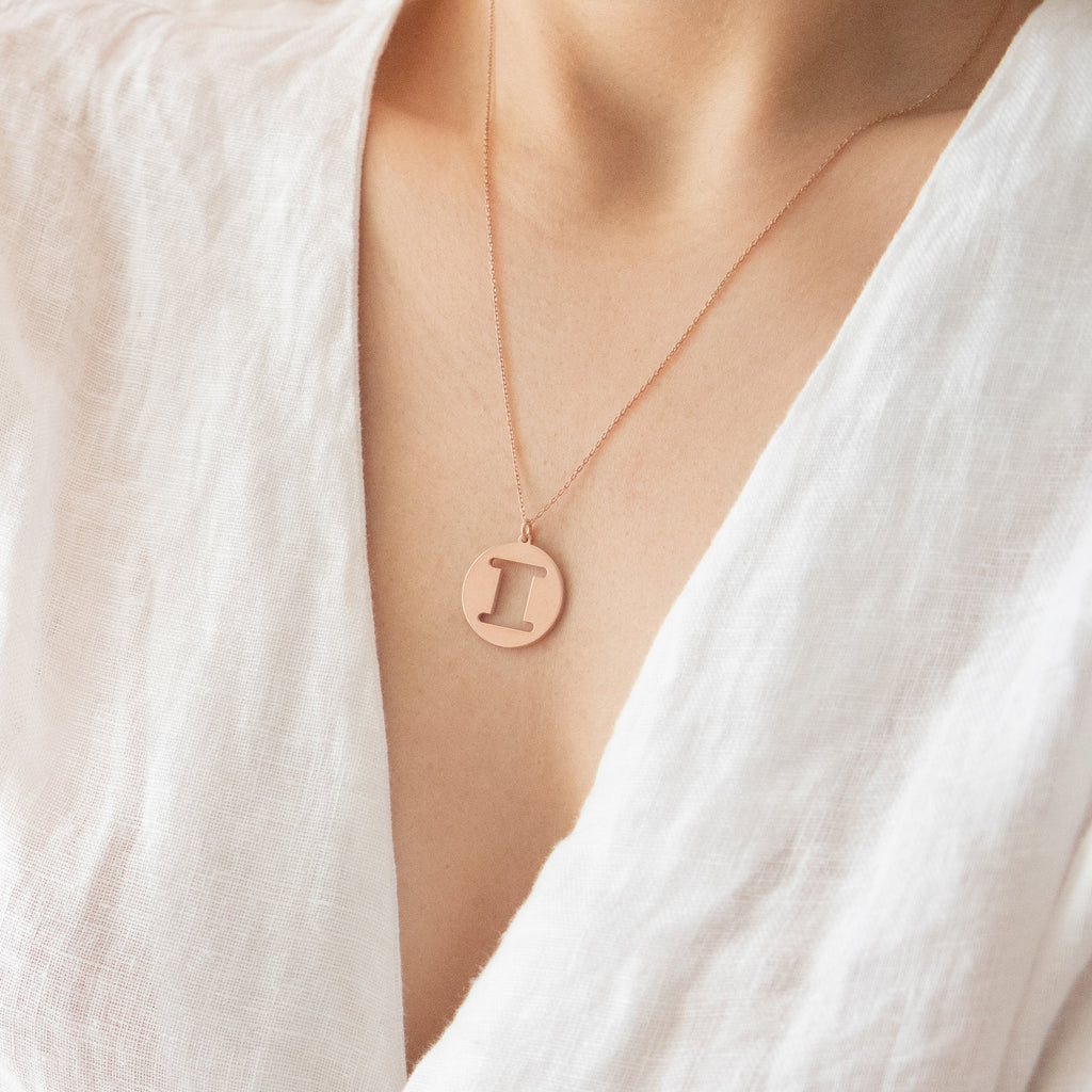 BURÇ GÜMÜŞ KOLYE