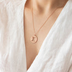 BURÇ GÜMÜŞ KOLYE