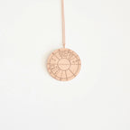 DOĞUM HARİTASI GÜMÜŞ KOLYE ÇİFT TARAFLI