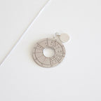 DOĞUM HARİTASI GÜMÜŞ KOLYE HALKALI