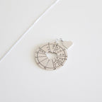 DOĞUM HARİTASI  GÜMÜŞ KOLYE KALPLİ